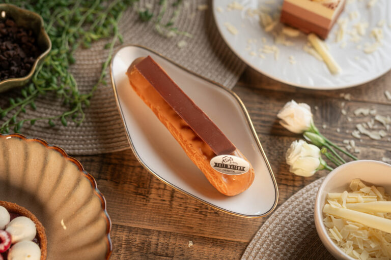 Eclair caramel fleurde sel