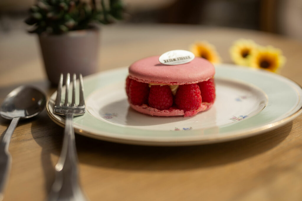 Macaron framboise