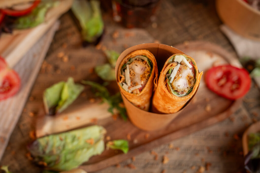 Wrap poulet césar