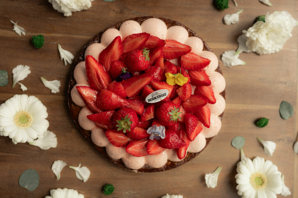 Tarte aux fraises revisitée